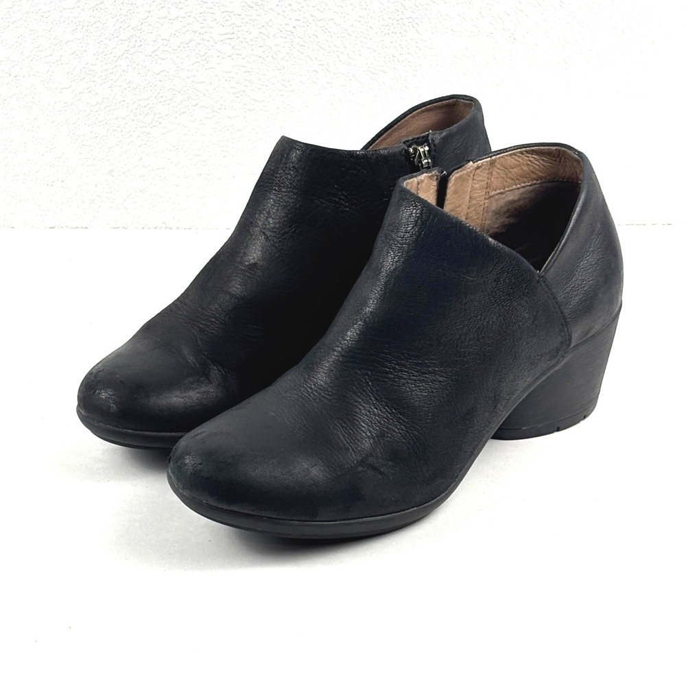 Dansko Raina Black Burnished Nubuck Women's Comfort Boot - Size EU 37